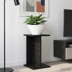 Supporto per piante Rovere Nero 25 x 25,5 x 40,5 cm