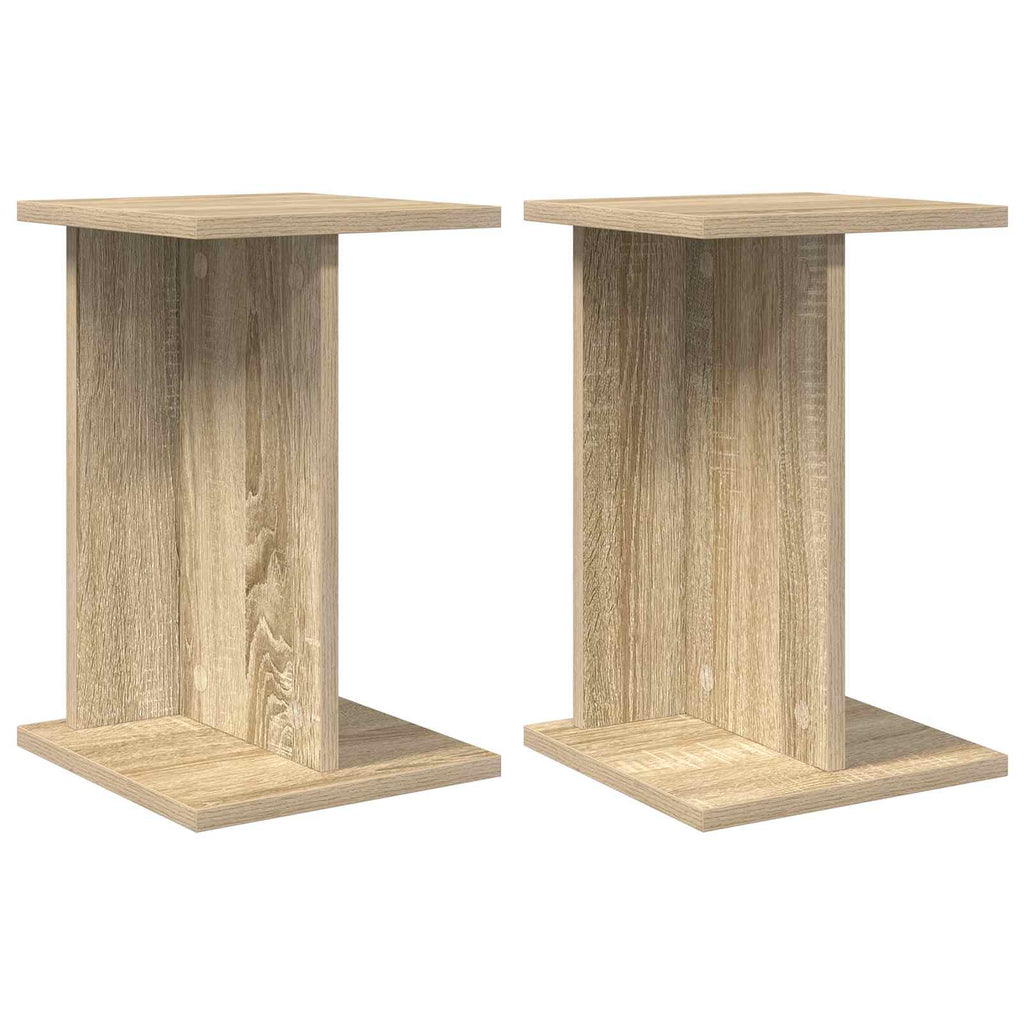 Supporto per piante 2 pcs Rovere Sonoma 25 x 25,5 x 40,5 cm