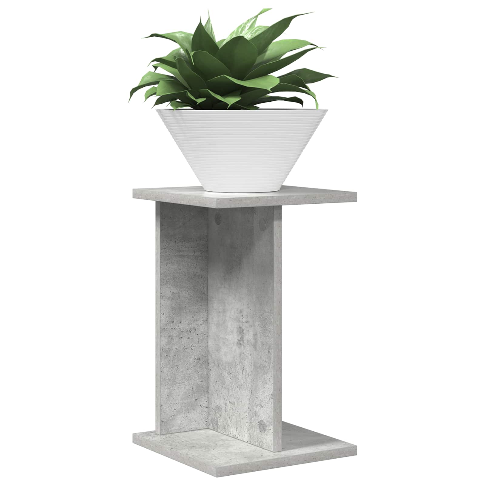 Supporto per piante Grigio Cemento 25 x 25,5 x 40,5 cm
