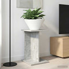 Supporto per piante 2 pcs Grigio Cemento 25 x 25,5 x 40,5 cm
