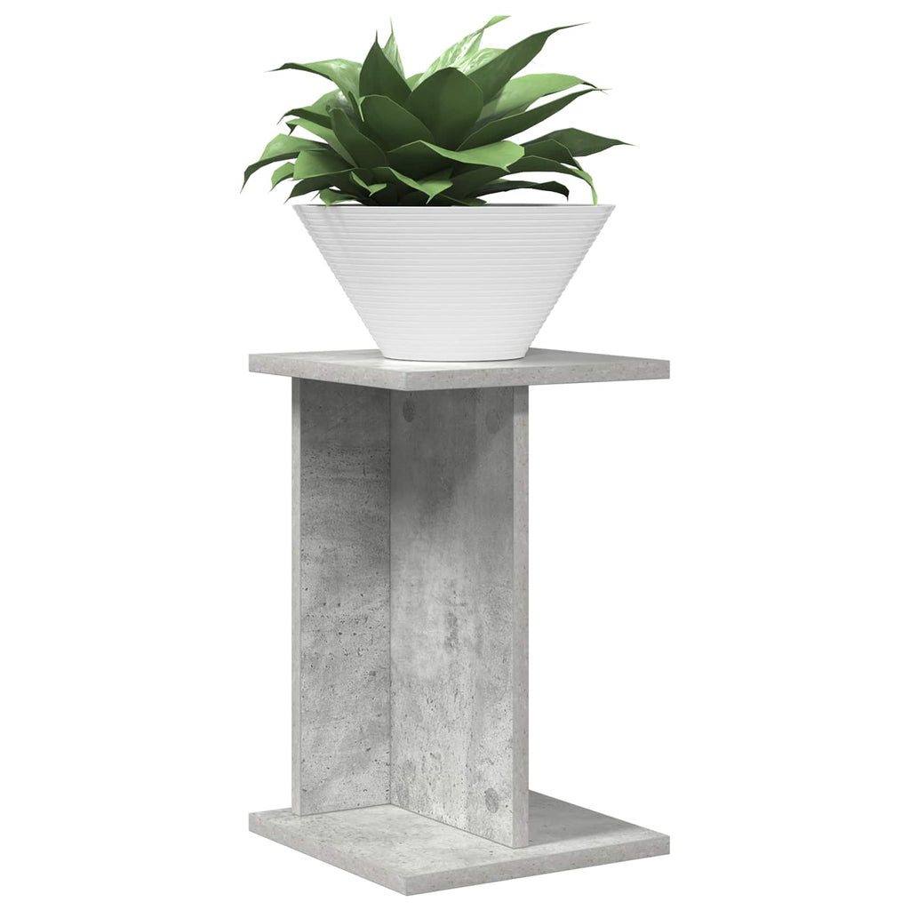Supporto per piante 2 pcs Grigio Cemento 25 x 25,5 x 40,5 cm
