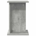 Supporto per piante 2 pcs Grigio Cemento 25 x 25,5 x 40,5 cm
