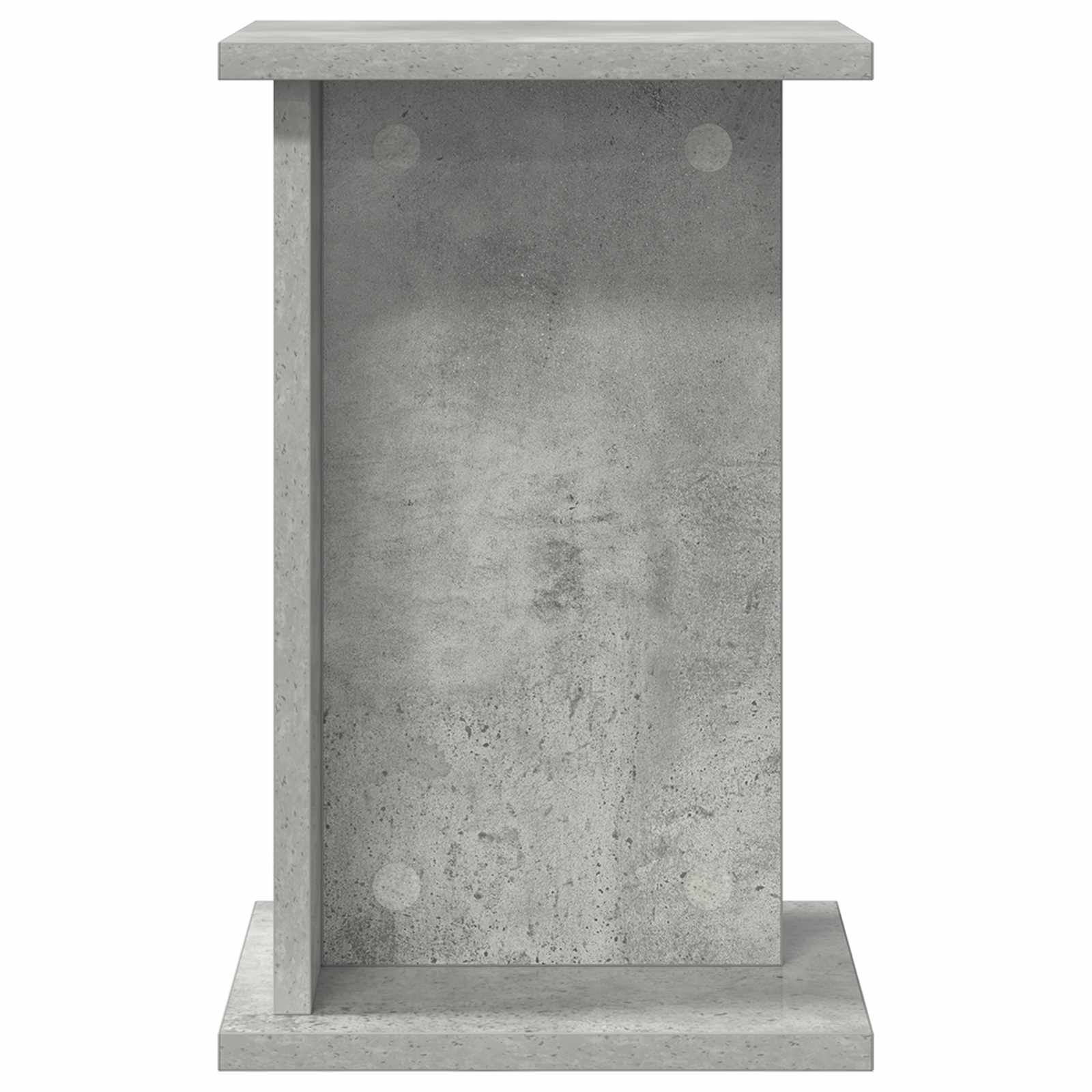 Supporto per piante 2 pcs Grigio Cemento 25 x 25,5 x 40,5 cm