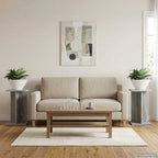 Supporto per piante 2 pcs Sonoma grigia 25 x 25,5 x 40,5 cm
