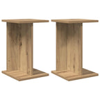 Supporto per piante 2 pcs Rovere Artigianale
