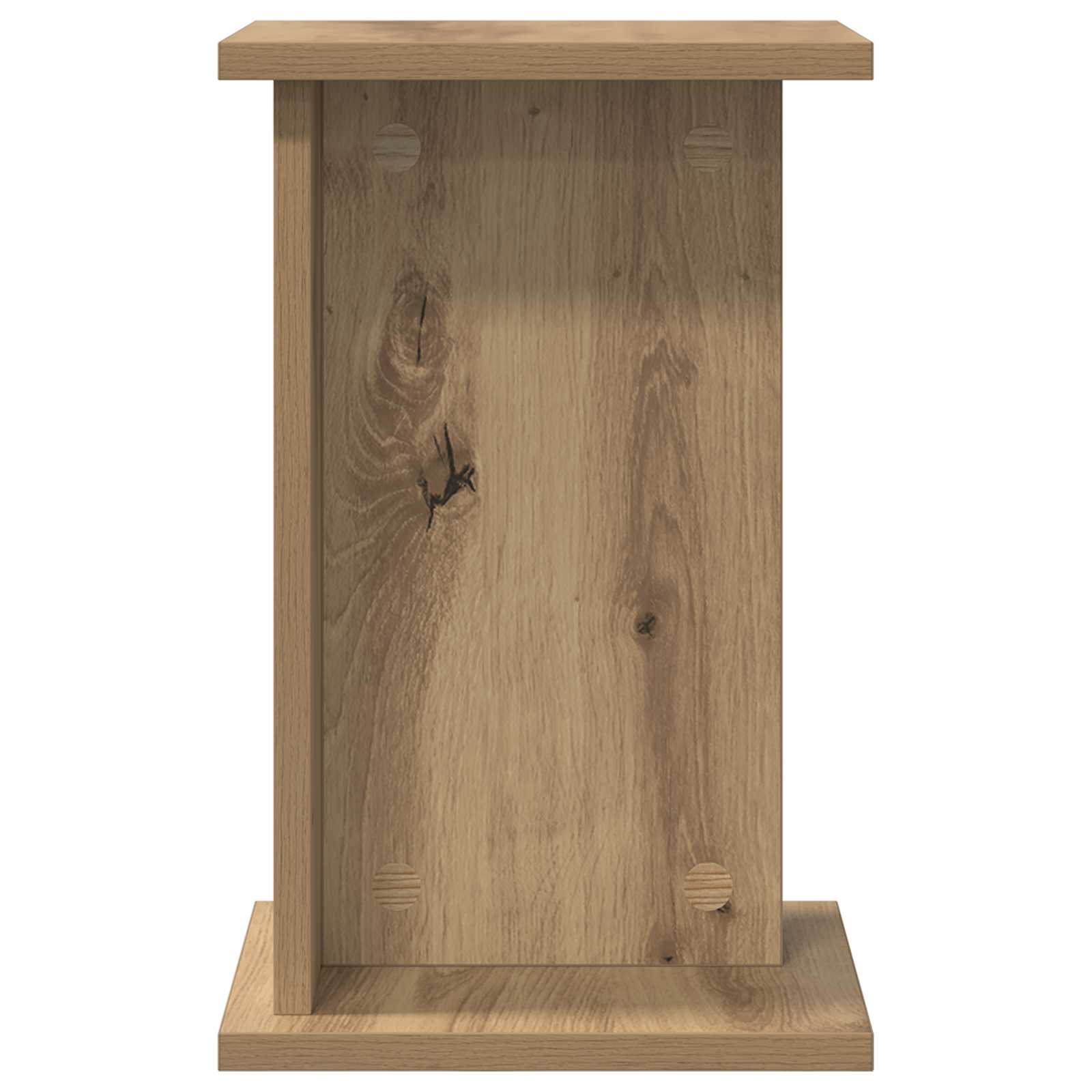 Supporto per piante 2 pcs Rovere Artigianale