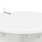 Supporto per piante 2 pcs Bianco Ø40 x 100 cm
