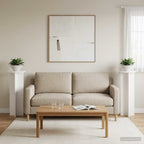 Supporto per piante 2 pcs Bianco Ø40 x 100 cm