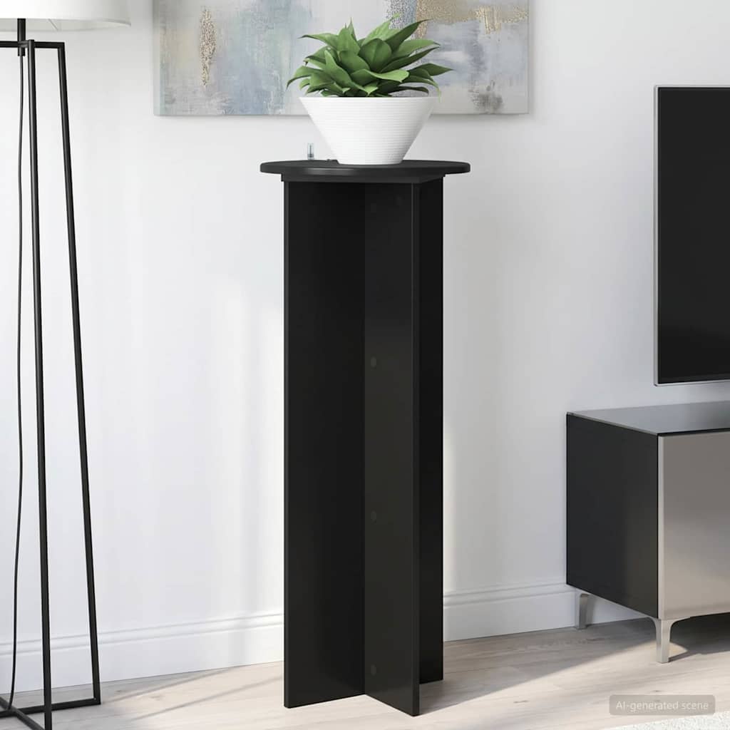 Supporto per piante 2 pcs Nero Ø40 x 100 cm