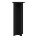 Supporto per piante 2 pcs Nero Ø40 x 100 cm