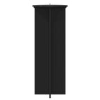 Supporto per piante 2 pcs Nero Ø40 x 100 cm