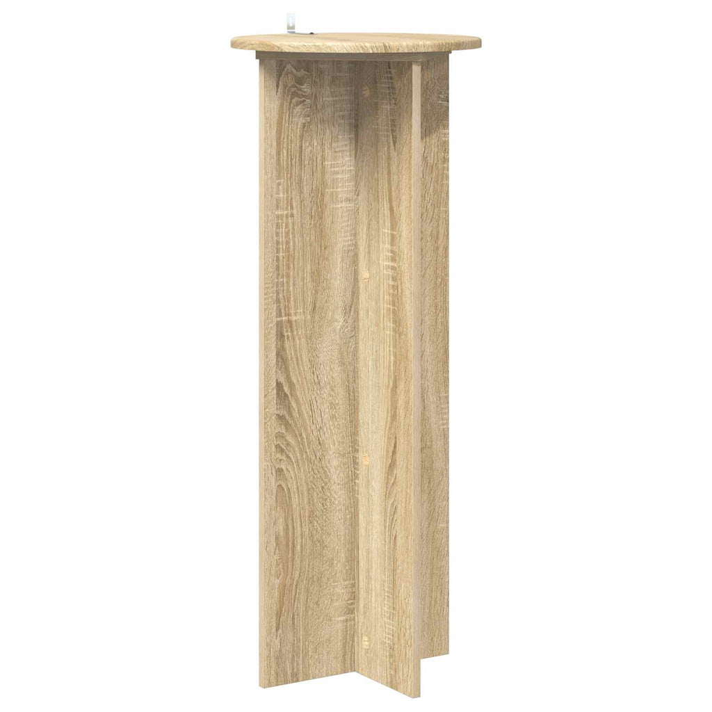 Supporto per piante 2 pcs Rovere Sonoma Ø40 x 100 cm