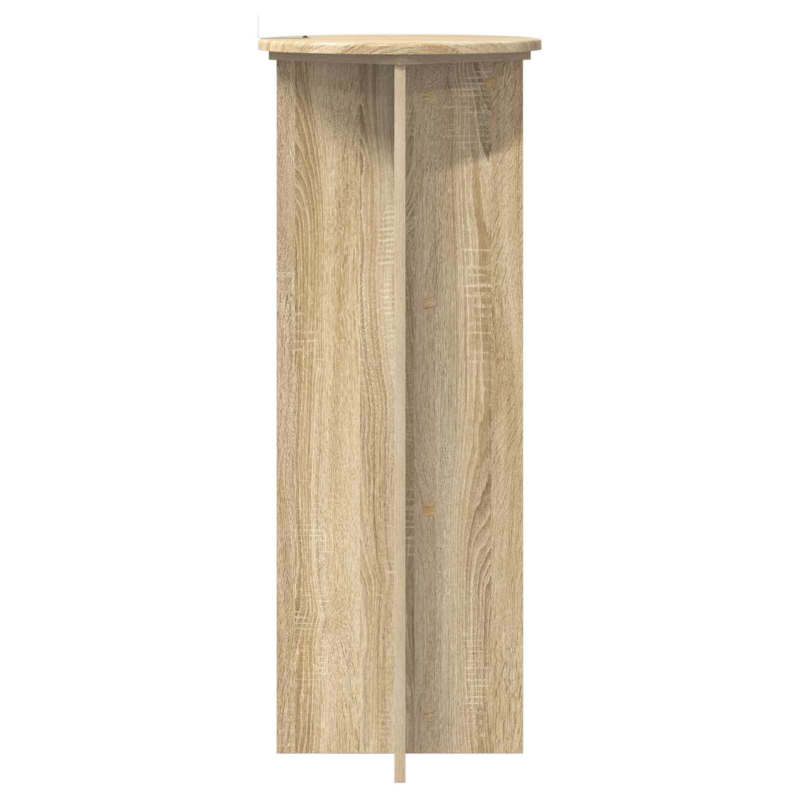 Supporto per piante 2 pcs Rovere Sonoma Ø40 x 100 cm