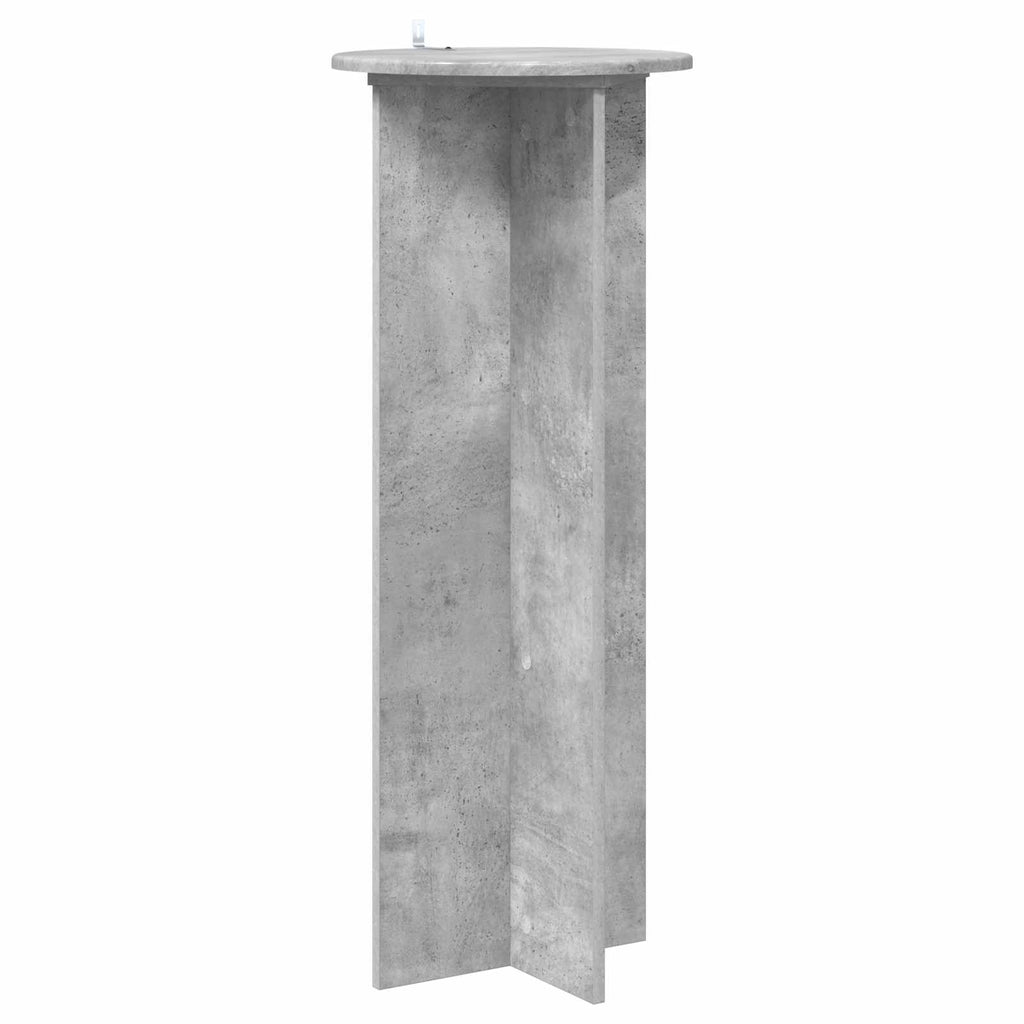 Supporto per piante 2 pcs Grigio Cemento Ø40 x 100 cm