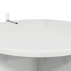 Supporto per piante 2 pcs Bianco Lucido Ø40 x 100 cm