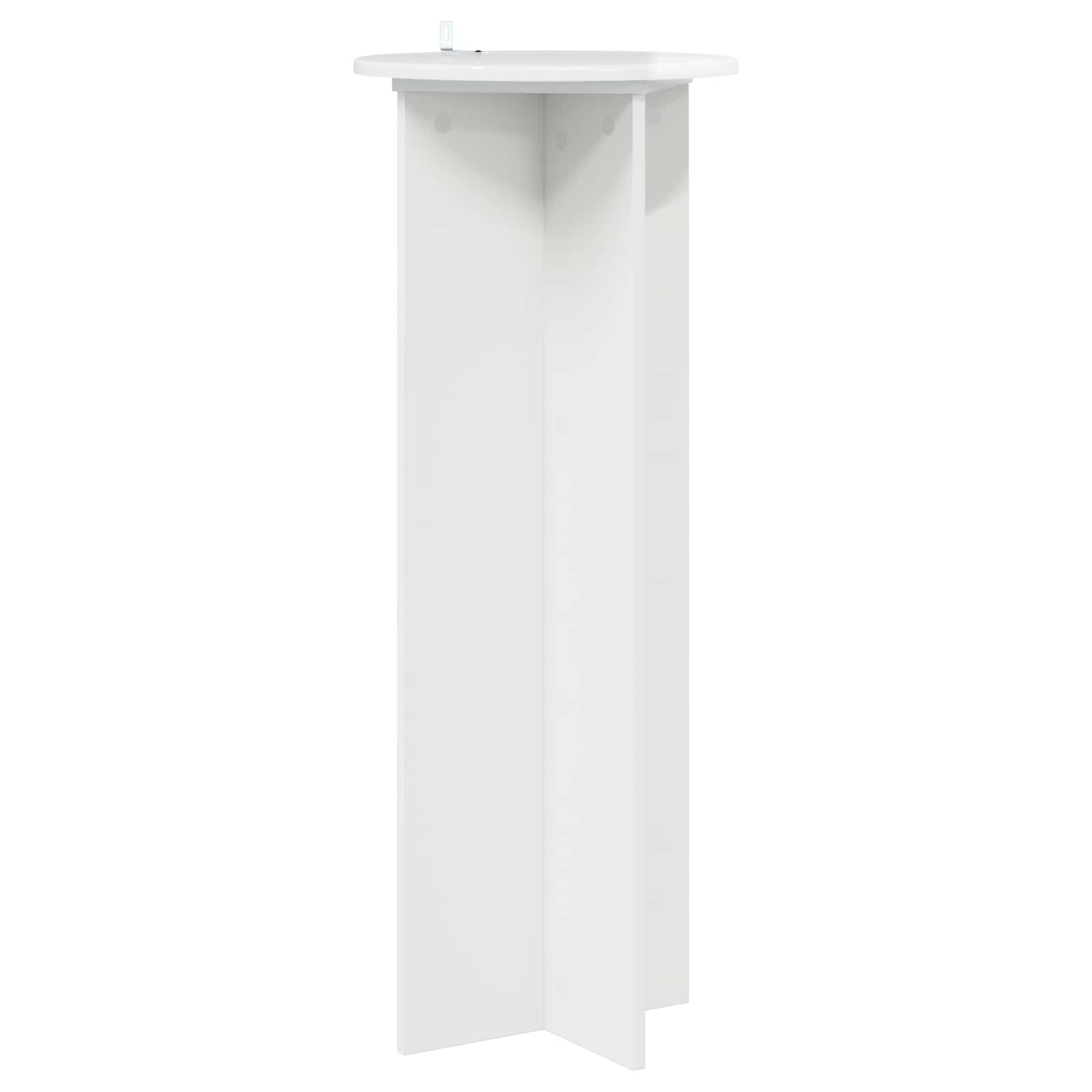 Supporto per piante 2 pcs Bianco Lucido Ø40 x 100 cm