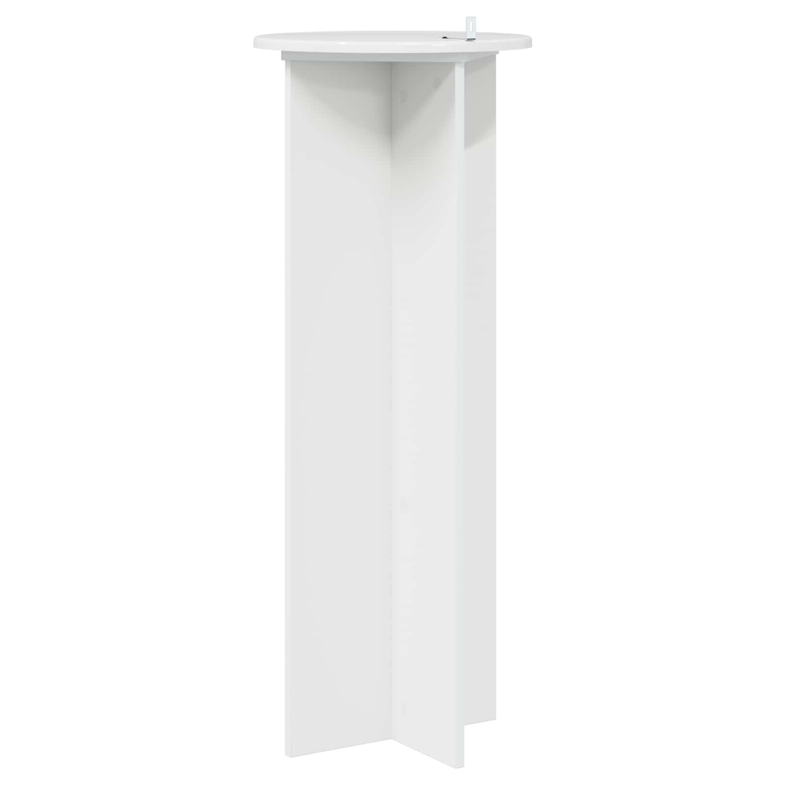 Supporto per piante 2 pcs Bianco Lucido Ø40 x 100 cm