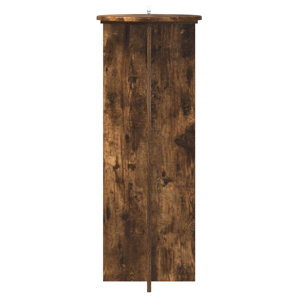Supporto per piante 2 pcs Rovere Fumo Ø40 x 100 cm