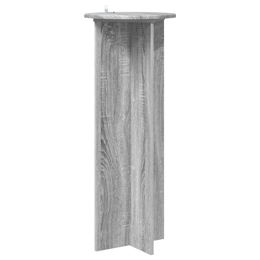 Supporto per piante 2 pcs Grigio Sonoma Ø40 x 100 cm
