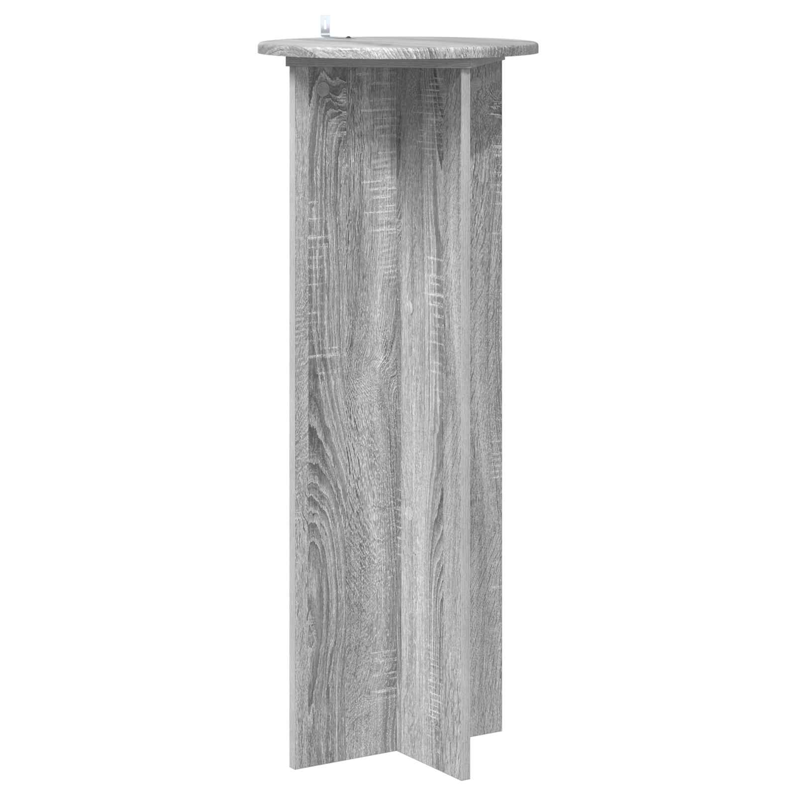 Supporto per piante 2 pcs Grigio Sonoma Ø40 x 100 cm