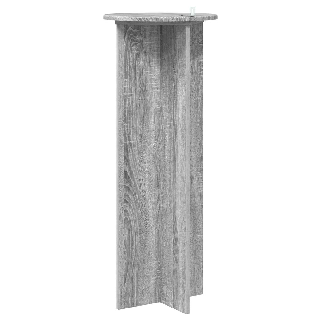 Supporto per piante 2 pcs Grigio Sonoma Ø40 x 100 cm