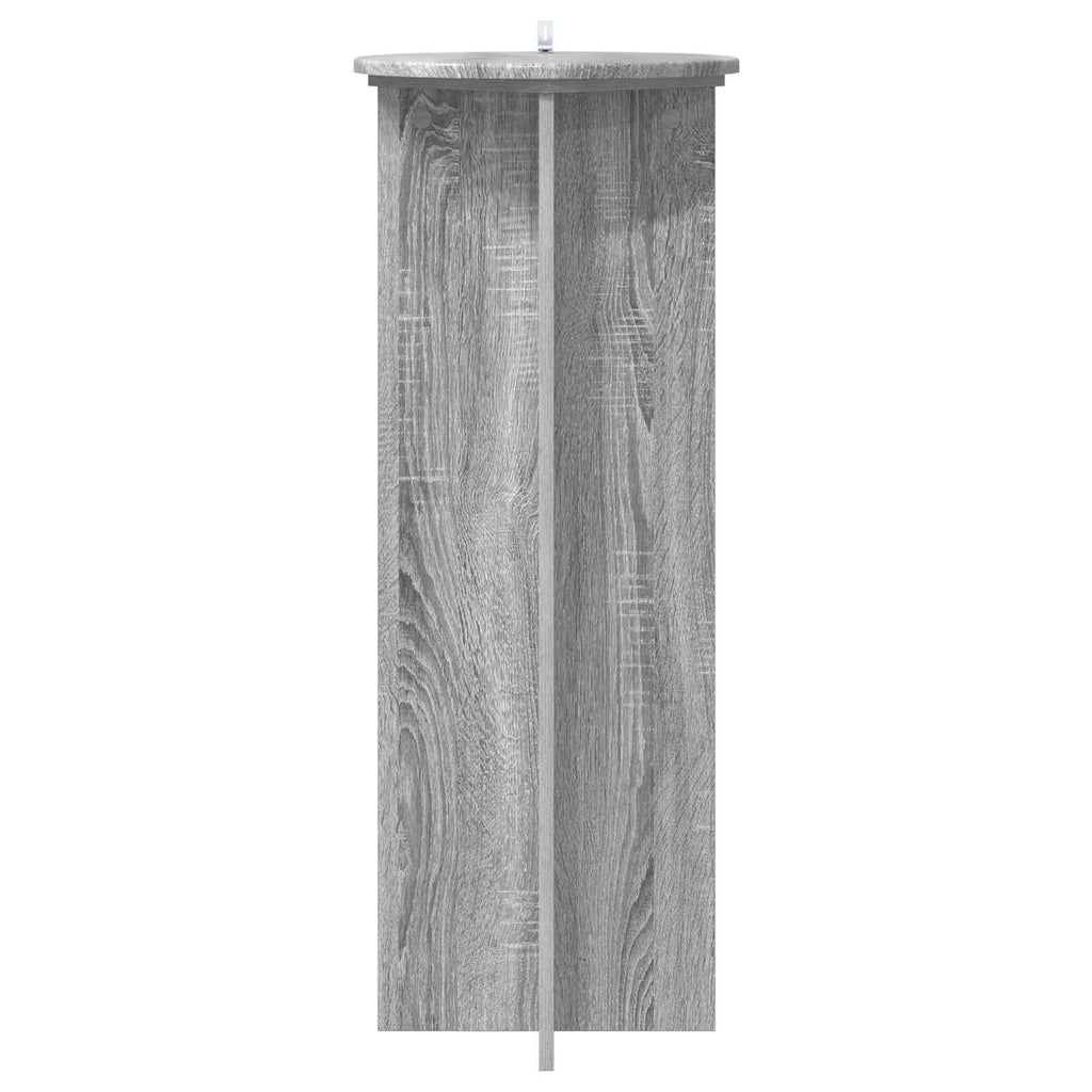 Supporto per piante 2 pcs Grigio Sonoma Ø40 x 100 cm