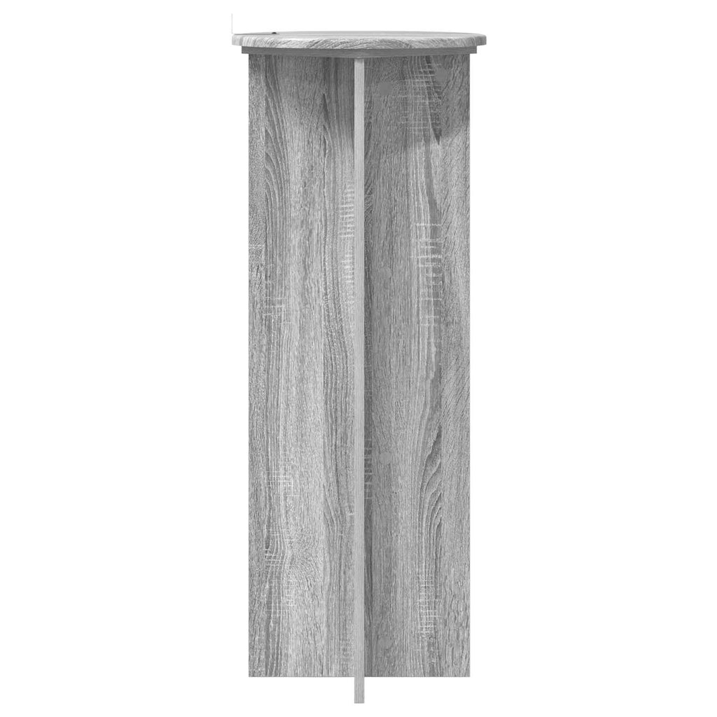Supporto per piante 2 pcs Grigio Sonoma Ø40 x 100 cm