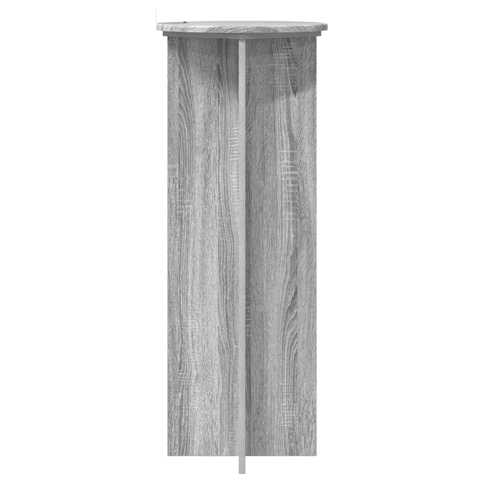 Supporto per piante 2 pcs Grigio Sonoma Ø40 x 100 cm