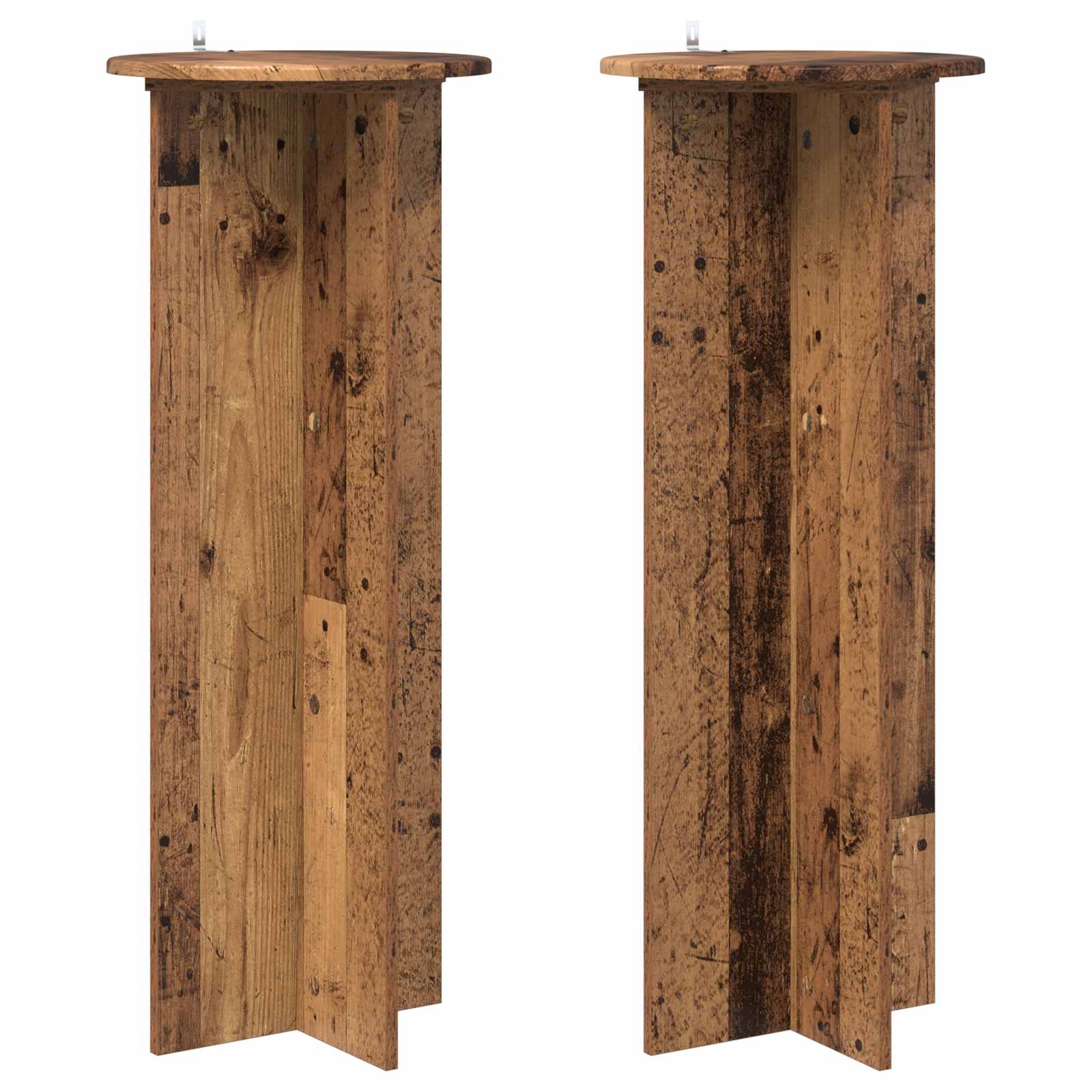 Supporto per piante 2 pcs Legno antico Ø40 x 100 cm