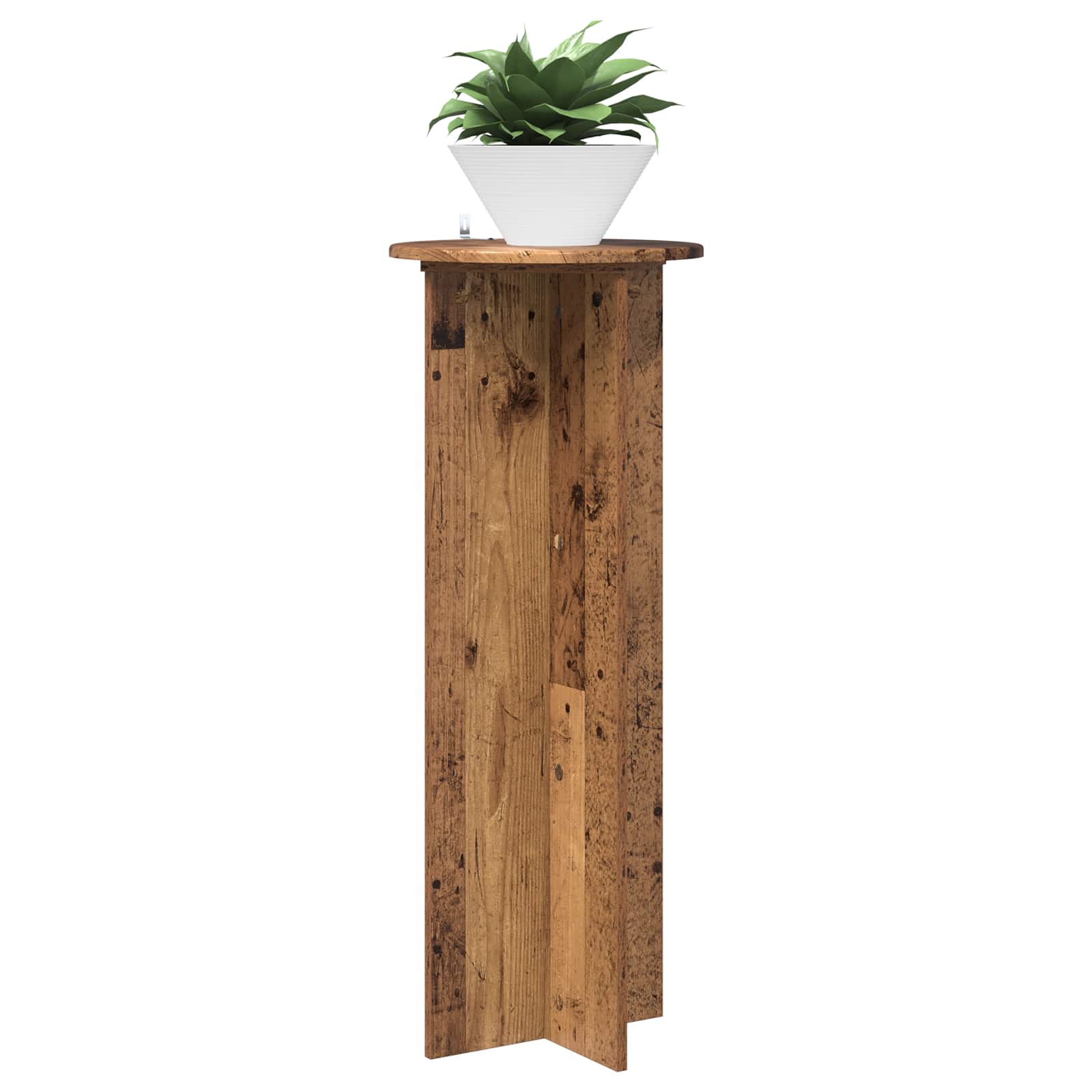 Supporto per piante 2 pcs Legno antico Ø40 x 100 cm