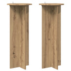 Supporto per piante 2 pcs Rovere Artigianale Ø40 x 100 cm