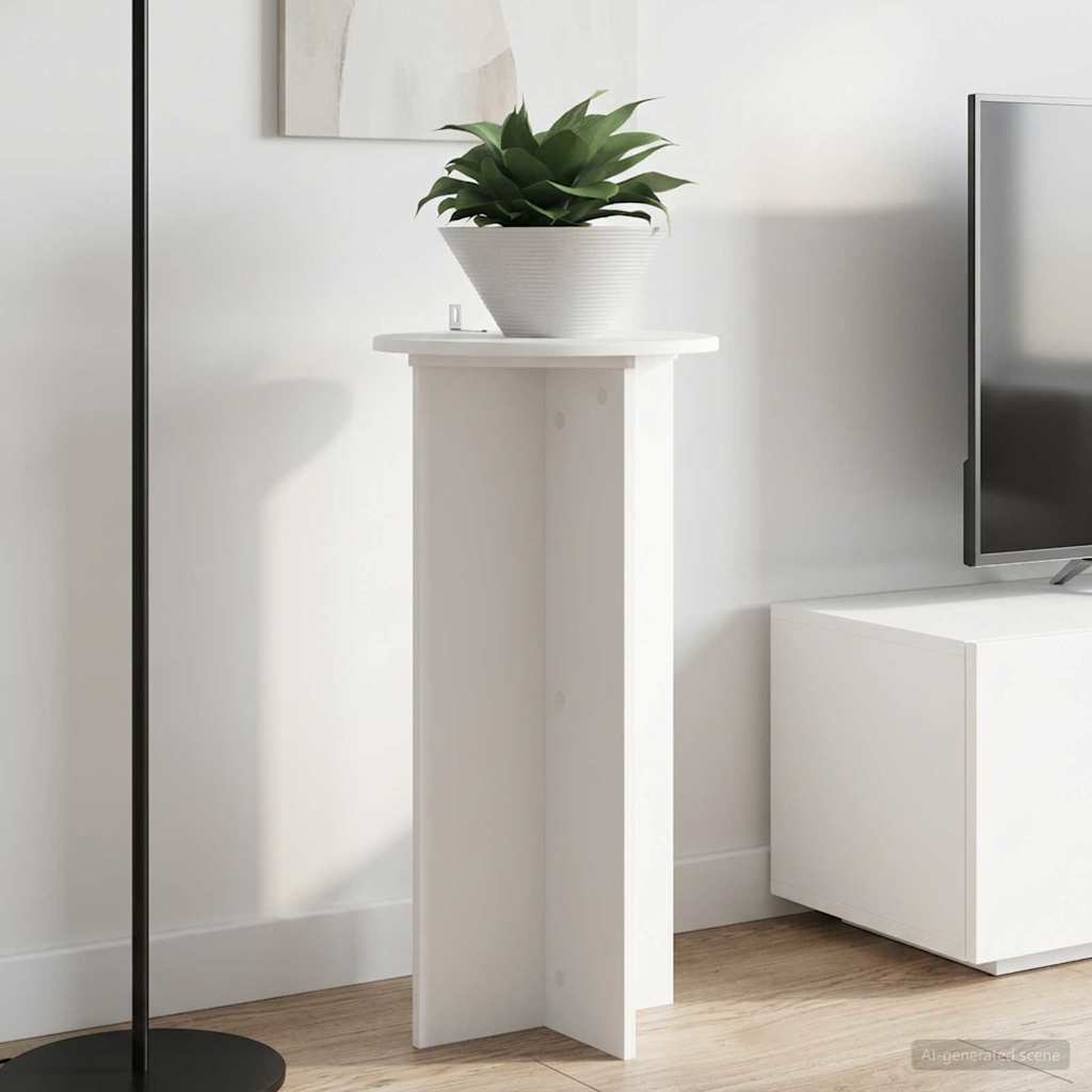 Supporto per piante 2 pcs Bianco Ø40 x 80 cm