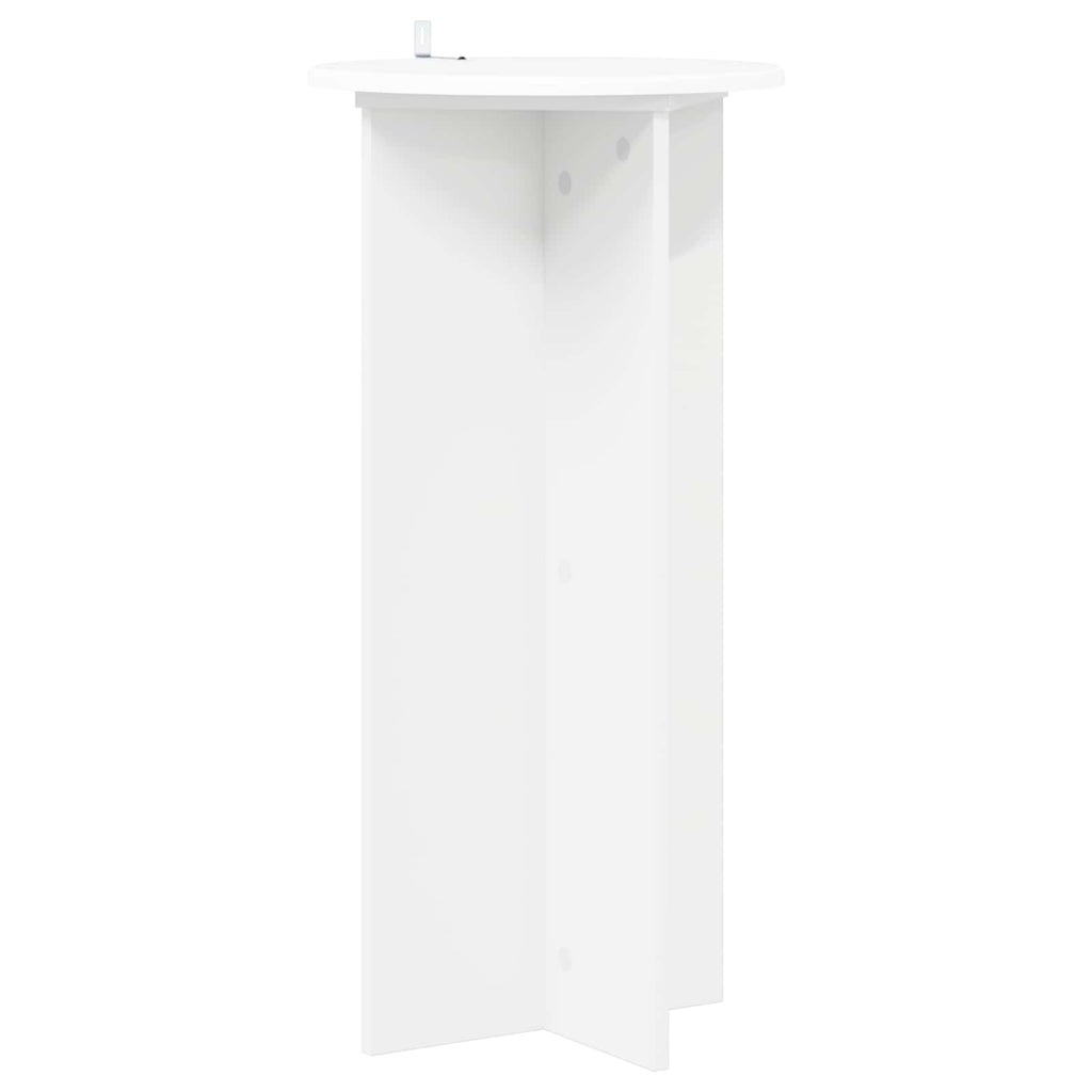 Supporto per piante 2 pcs Bianco Ø40 x 80 cm