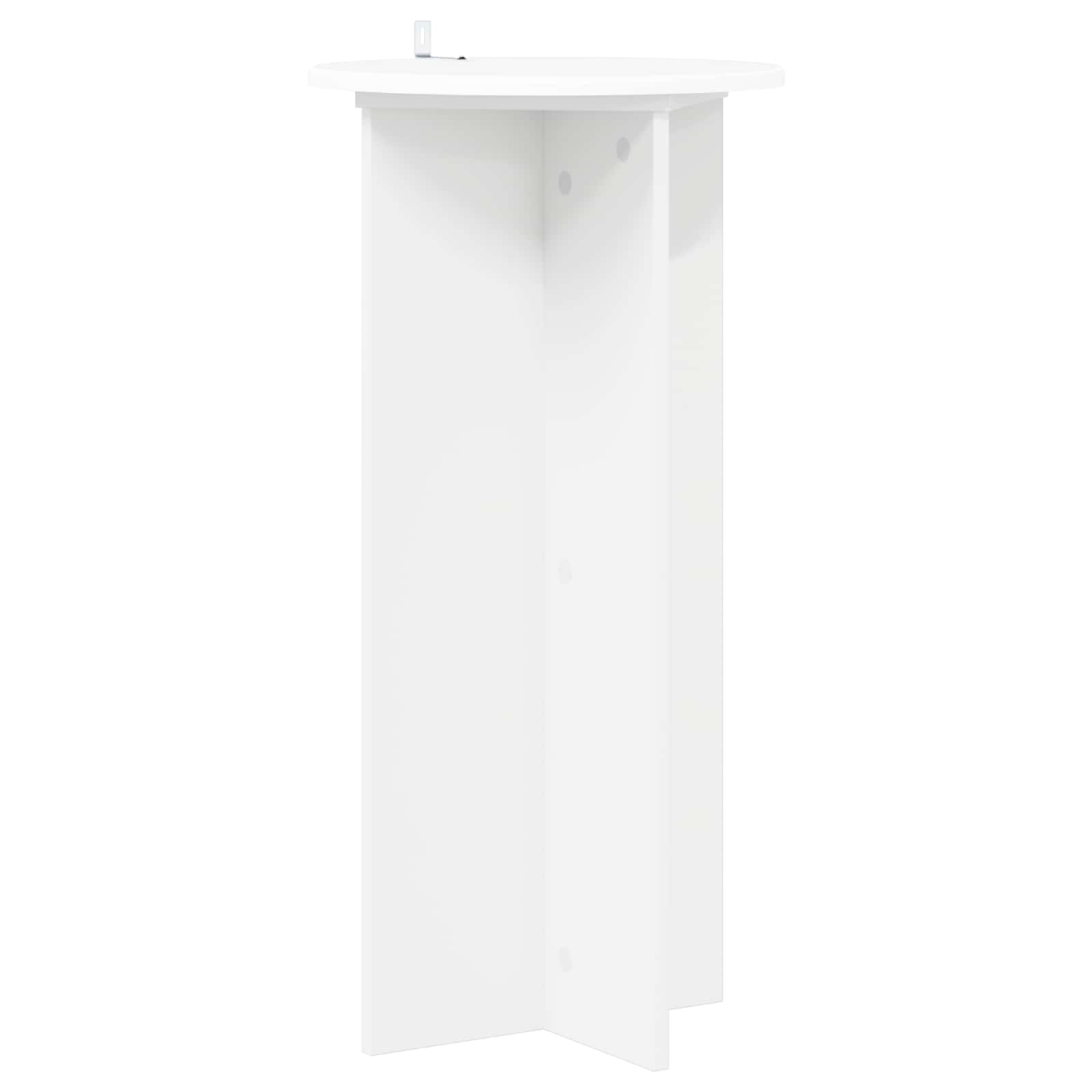 Supporto per piante 2 pcs Bianco Ø40 x 80 cm