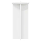 Supporto per piante 2 pcs Bianco Ø40 x 80 cm
