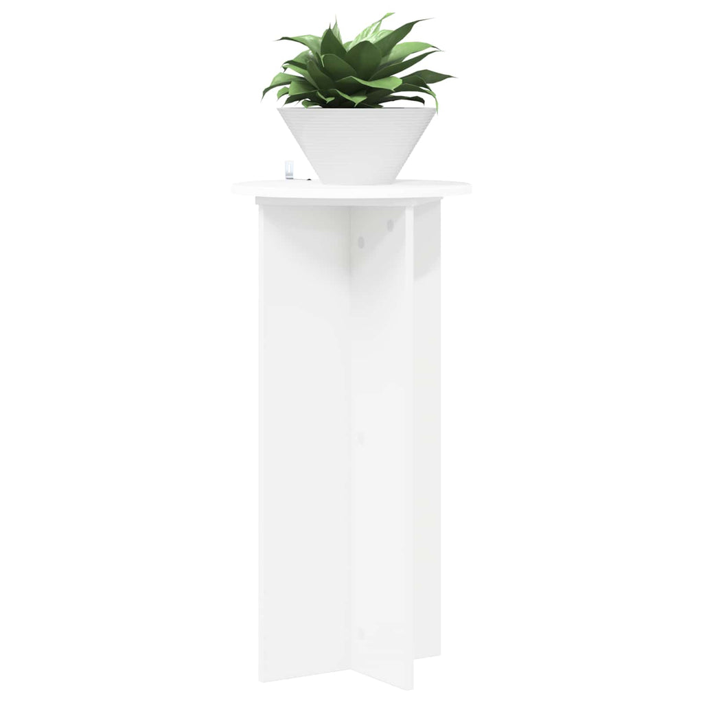Supporto per piante 2 pcs Bianco Ø40 x 80 cm