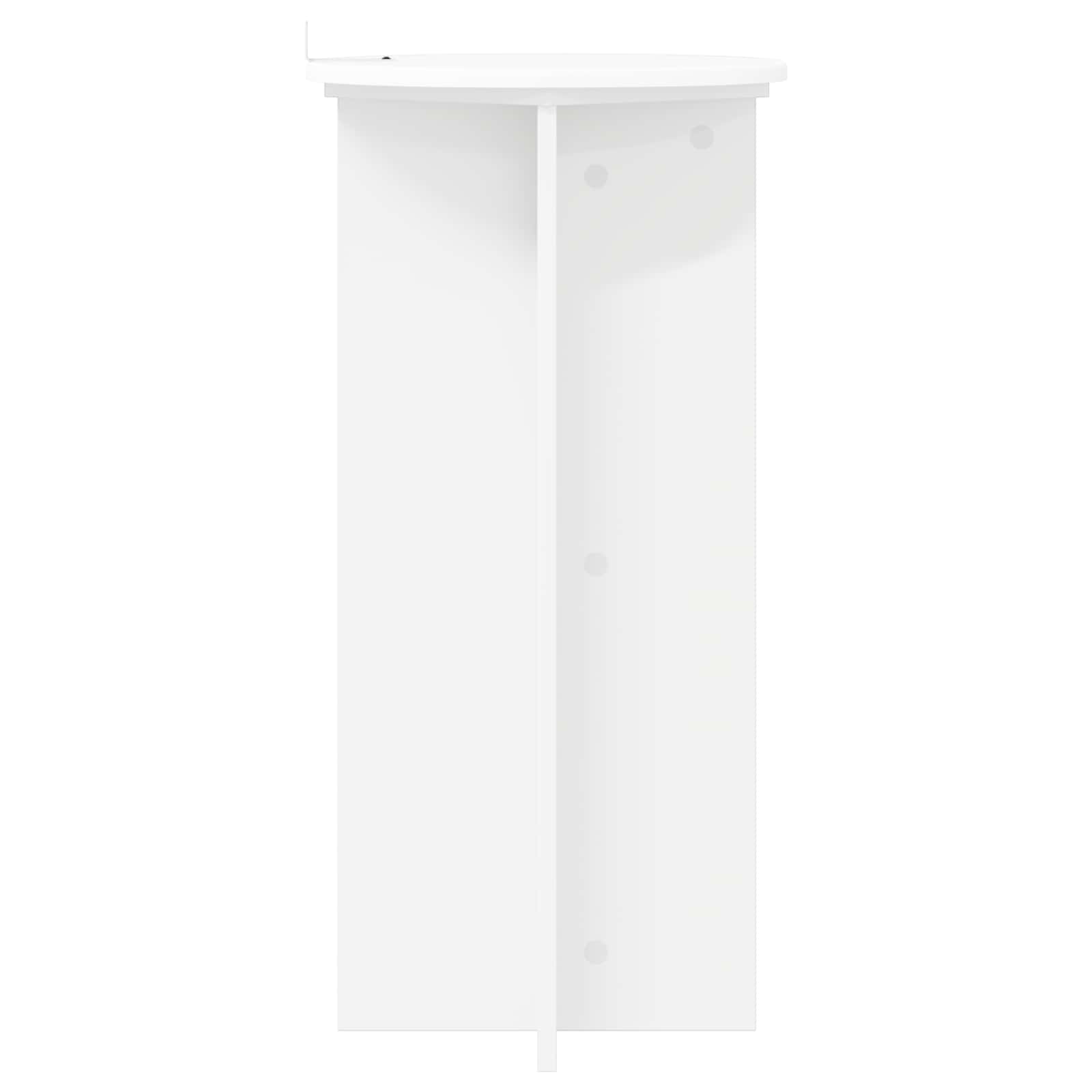 Supporto per piante 2 pcs Bianco Ø40 x 80 cm