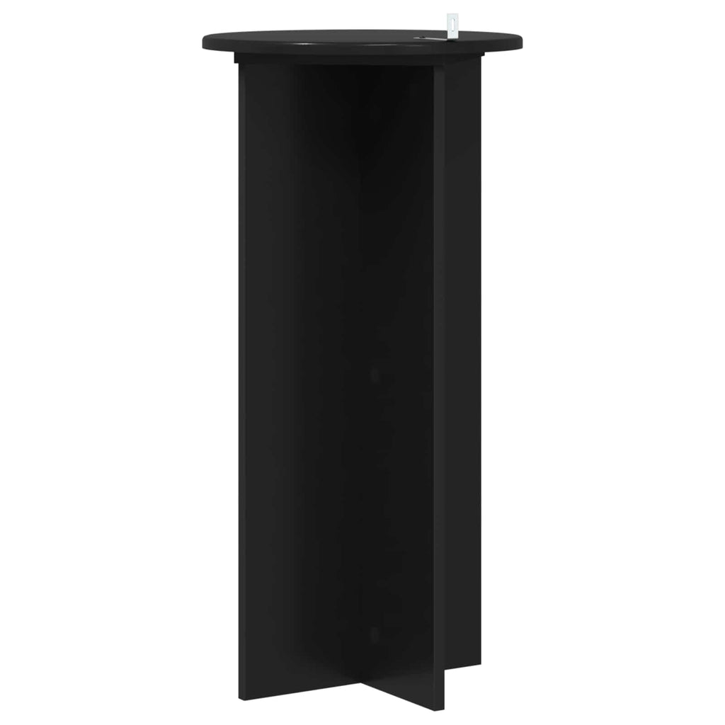 Supporto per piante 2 pcs Nero 40 x 40 x 80 cm