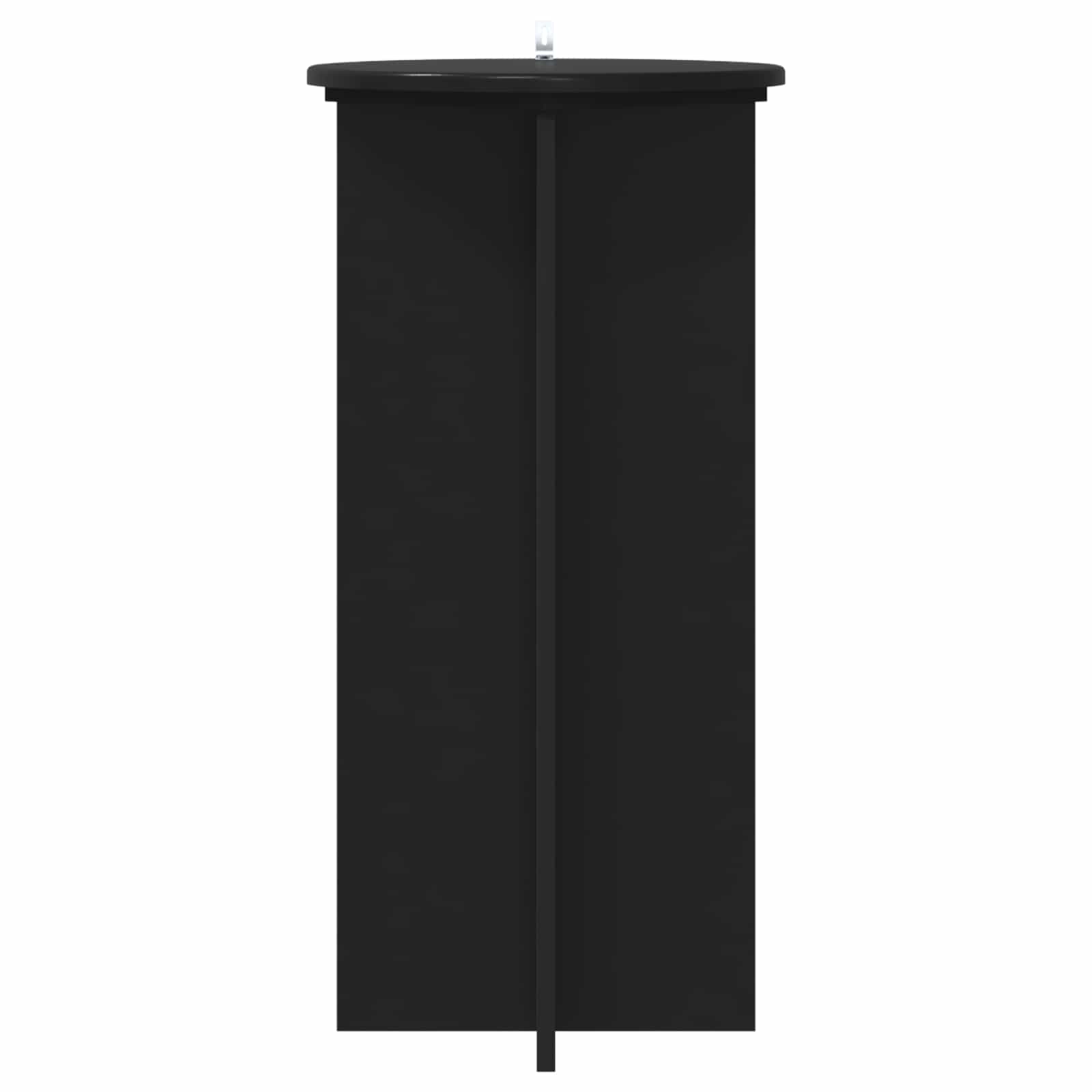 Supporto per piante 2 pcs Nero 40 x 40 x 80 cm