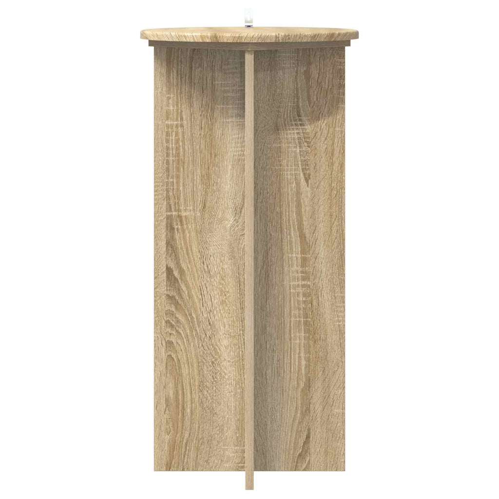 Supporto per piante 2 pcs Rovere Sonoma 40 x 40 x 80 cm