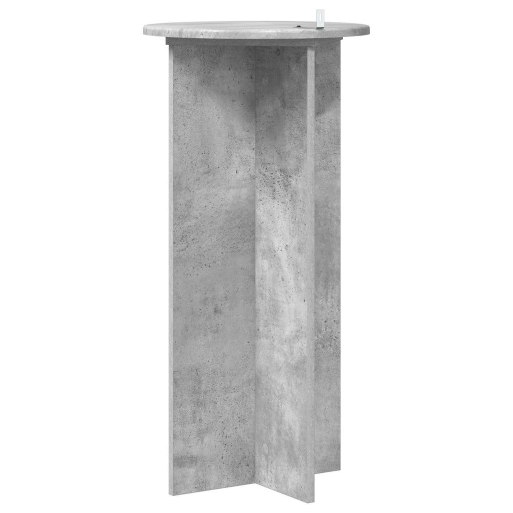 Supporto per piante 2 pcs Grigio Cemento 40 x 40 x 80 cm