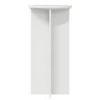Supporto per piante 2 pcs Bianco Lucido 40 x 40 x 80 cm