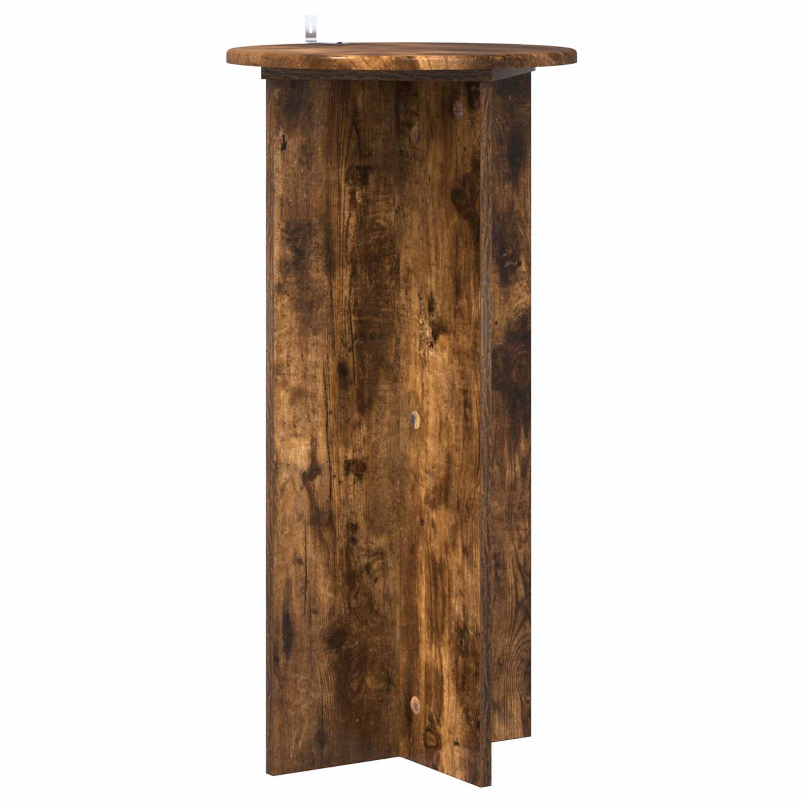 Supporto per piante 2 pcs Rovere Fumo 40 x 40 x 80 cm