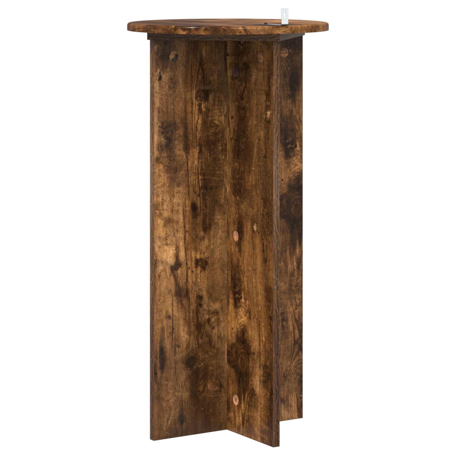 Supporto per piante 2 pcs Rovere Fumo 40 x 40 x 80 cm