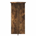 Supporto per piante 2 pcs Rovere Fumo 40 x 40 x 80 cm
