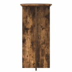 Supporto per piante 2 pcs Rovere Fumo 40 x 40 x 80 cm