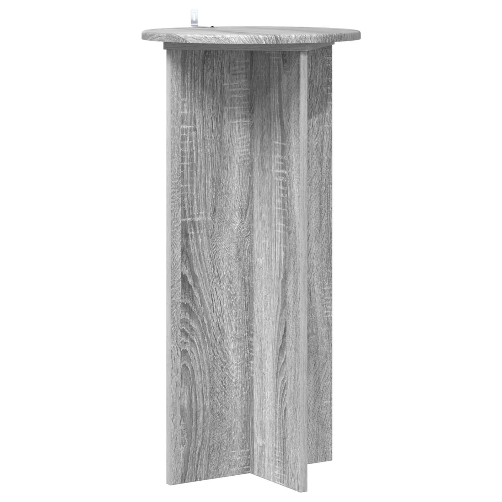 Supporto per piante 2 pcs Grigio Sonoma 40 x 40 x 80 cm