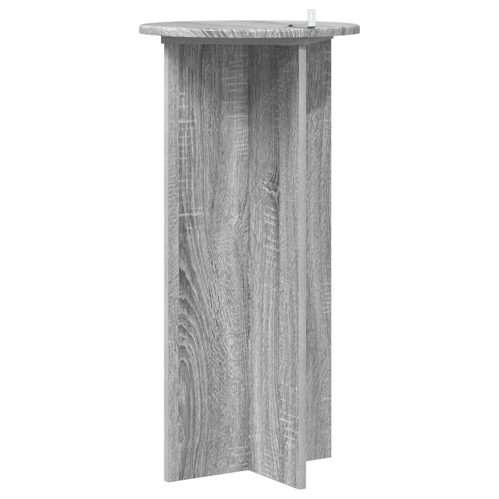 Supporto per piante 2 pcs Grigio Sonoma 40 x 40 x 80 cm