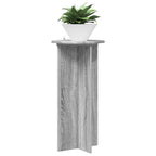 Supporto per piante 2 pcs Grigio Sonoma 40 x 40 x 80 cm