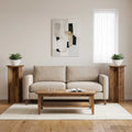 Supporto per piante 2 pcs Legno antico 40 x 40 x 80 cm
